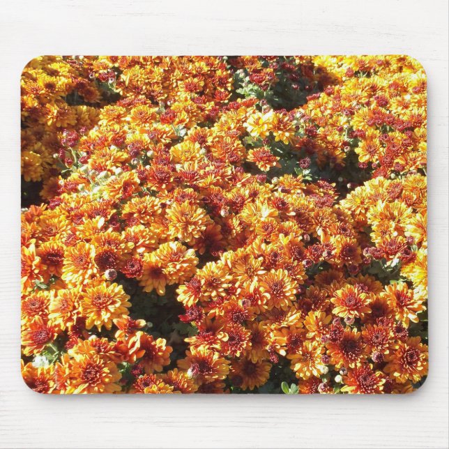 Autumn Mums Mouse Pad (Front)
