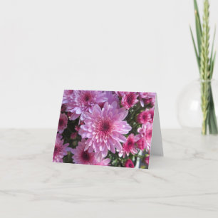 Autumn Mums Note Card