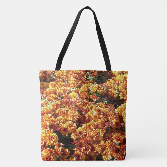 Autumn Mums Tote Bag (Front)
