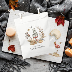 Autumn Mushroom   Woodland Forest Baby Shower Favour Bags