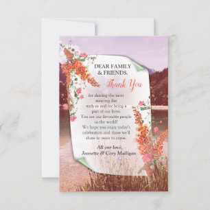 Autumn Neutral-toned Elegant Botanical theme  Card