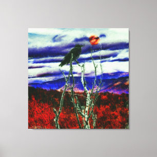 Autumn Night Canvas Print