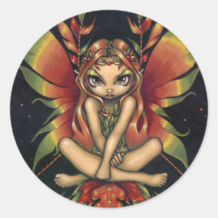 "Autumn Night Fairy" Sticker