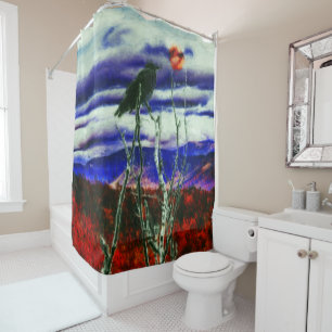 Autumn Night Shower Curtain