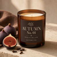 Autumn No. 01 Smoked Fig Custom Fall Candle
