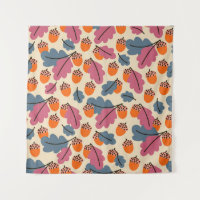 Autumn Oak: Leaves and Acorns Pattern