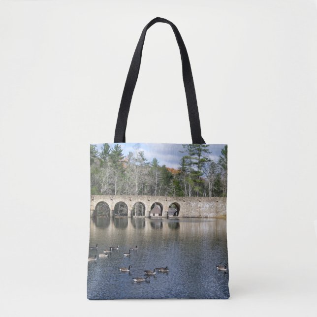 Autumn on Byrd Lake Tote Bag (Front)
