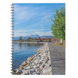 Autumn on Lake Garda notebook