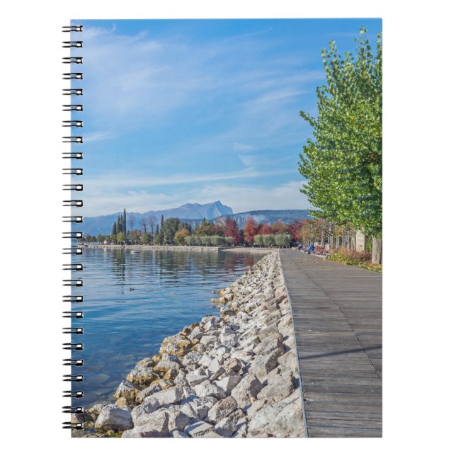 Autumn on Lake Garda notebook (Front)