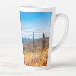 Autumn on Murphy Dome Latte Mug