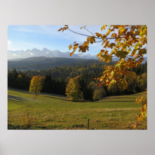 Autumn on Spisz Poster