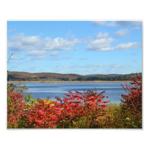 Autumn On The Connecticut River Photo Print