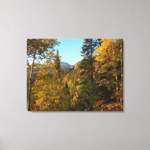 Autumn on the Trail to Dream Lake Canvas Print