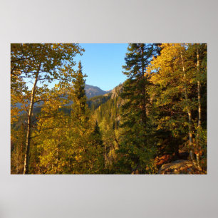 Autumn on the Trail to Dream Lake Poster