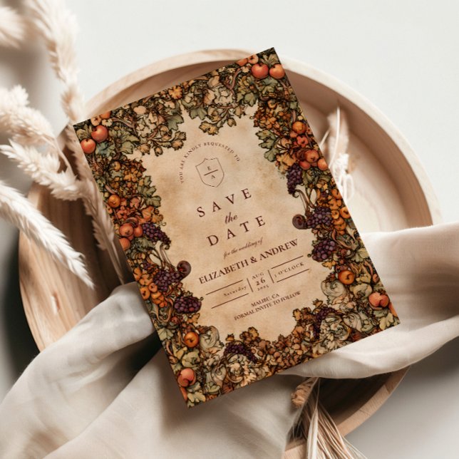 Autumn Orchard Wedding Save The Date (Creator Uploaded)