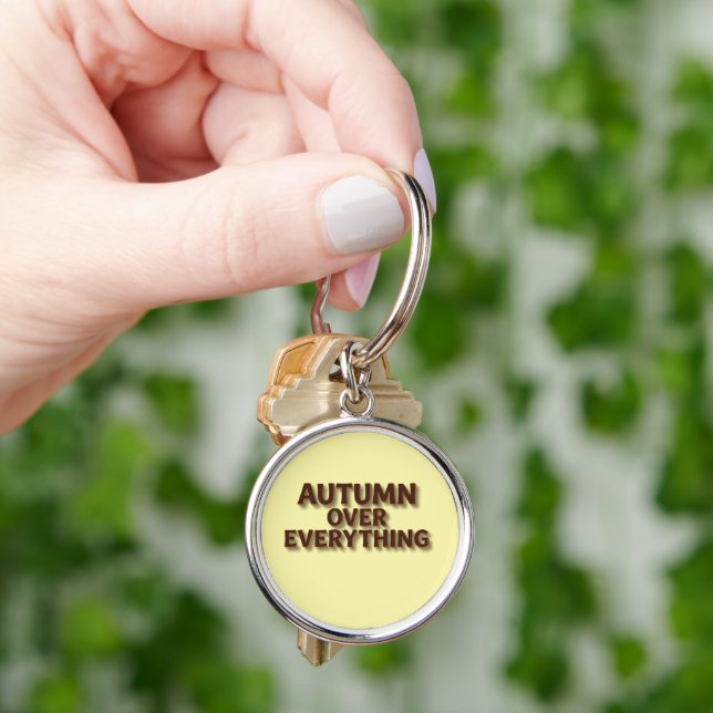 Autumn Over Everything Key Ring (Hand)