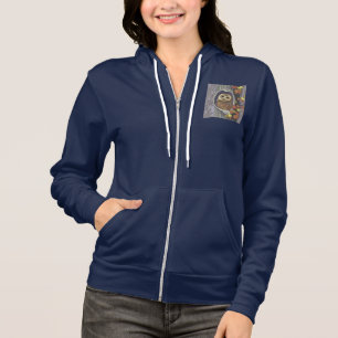 Autumn Owl and Fall Colours   Hoodie