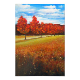 Autumn Painting Rockford, Michigan   Photo Print