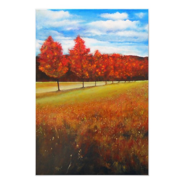 Autumn Painting Rockford, Michigan | Photo Print (Front)