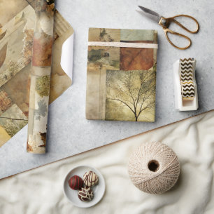 Autumn Paper Collage