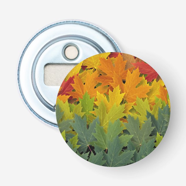 Autumn Pattern 2 Bottle Opener (Front)