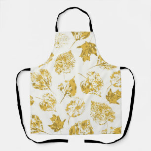 Autumn pattern apron