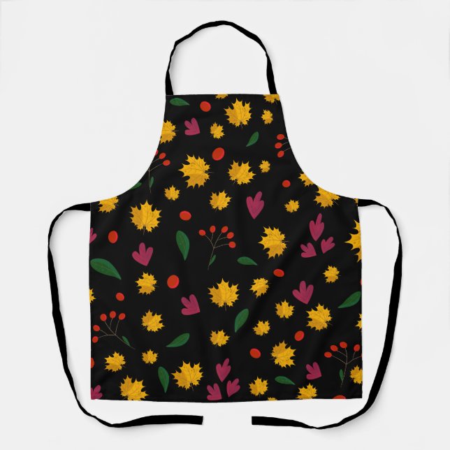 Autumn Pattern Apron (Front)