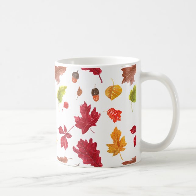 Autumn pattern coffee mug (Right)