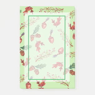 Autumn Pattern  Custom  Notes