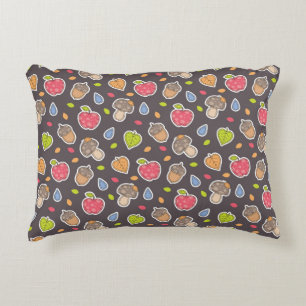 autumn pattern decorative cushion