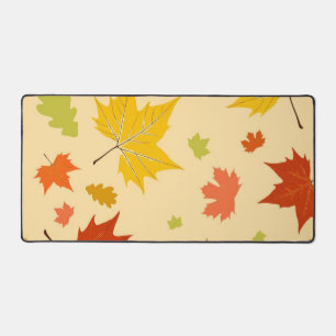 Autumn pattern desk mat