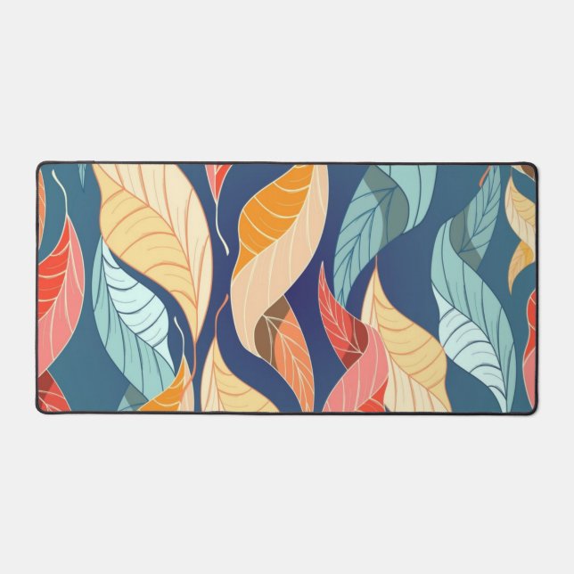 Autumn pattern desk mat (Front)