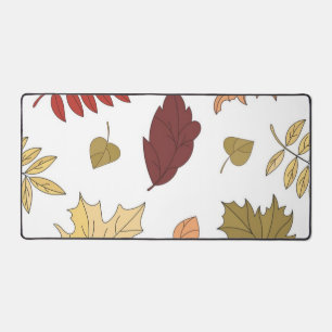 Autumn pattern desk mat
