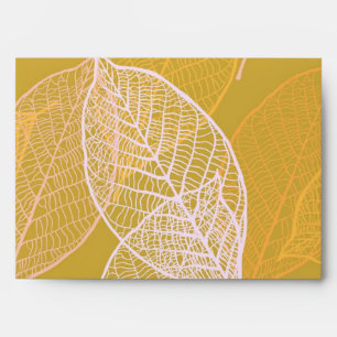 Autumn pattern envelope