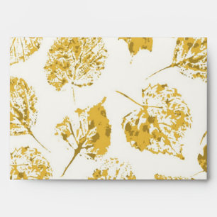 Autumn pattern envelope