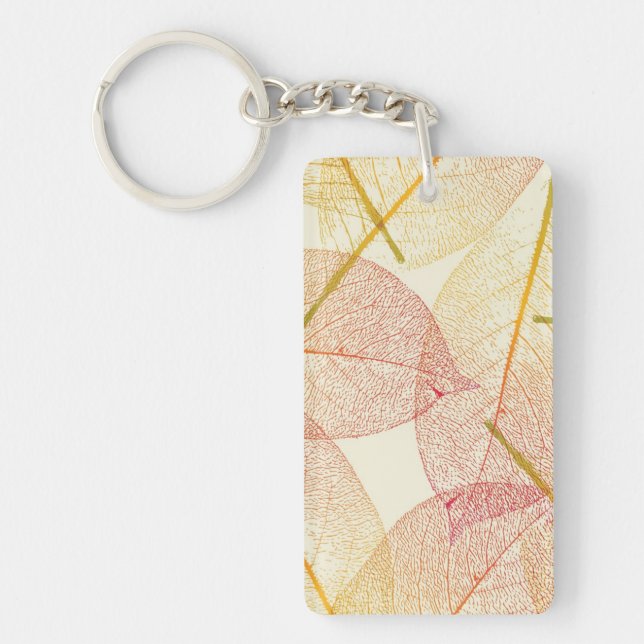 Autumn pattern key ring (Front)