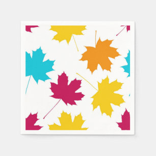 Autumn pattern napkin