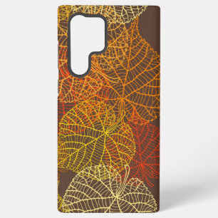 Autumn pattern samsung galaxy case