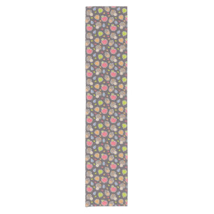 autumn pattern short table runner