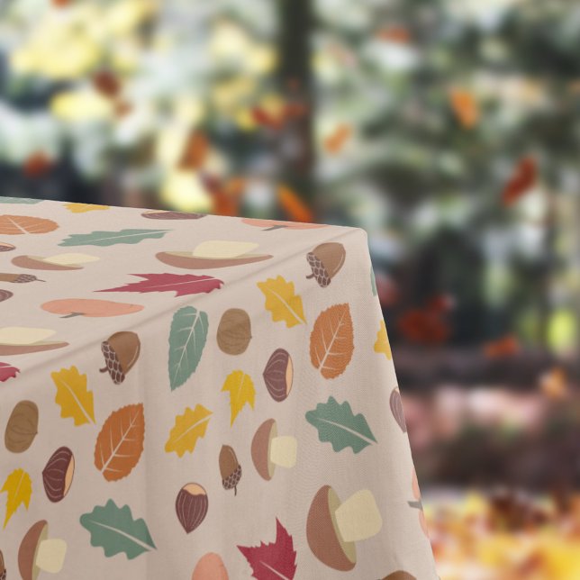 Autumn Pattern Tablecloth (Autumn Pattern Tablecloth)