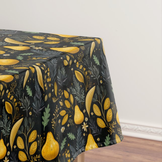 Autumn Pattern Tablecloth (In Situ)