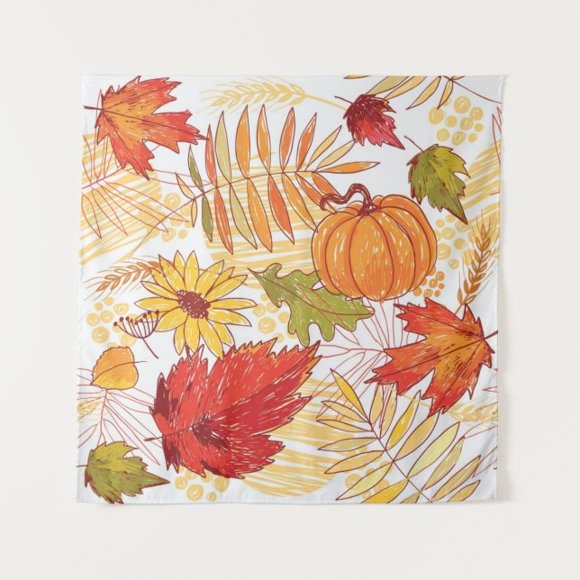 Autumn pattern tapestry (Front)