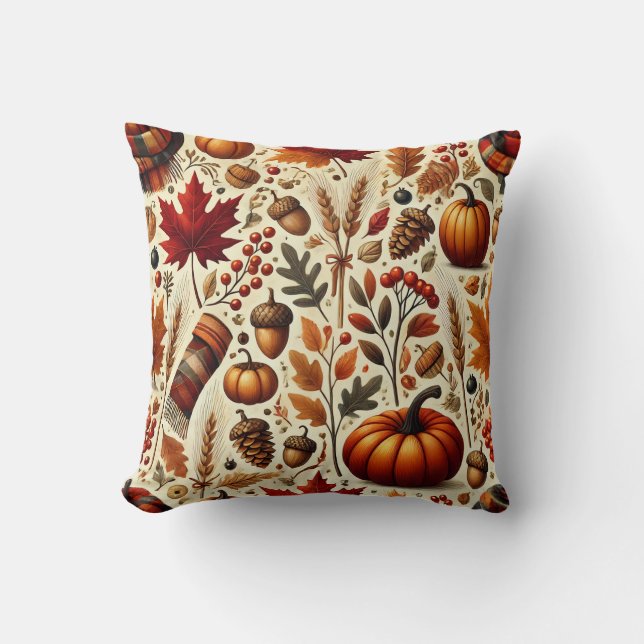 Autumn Pillow Cushion (Front)
