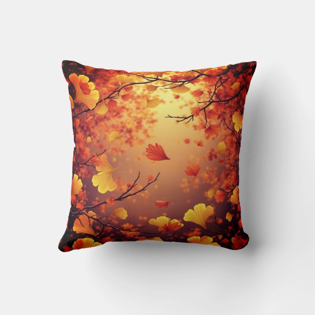Autumn pillow cushion (Back)