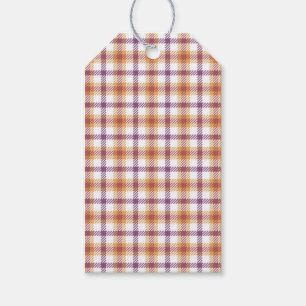 Autumn Plaid Gift Tags