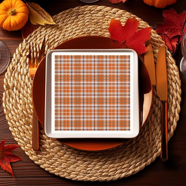 Autumn plaid napkin (Creator Uploaded)