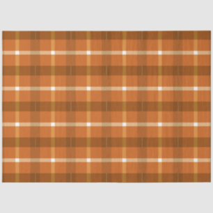 Autumn Plaid Series Design 14 Tissue Paper