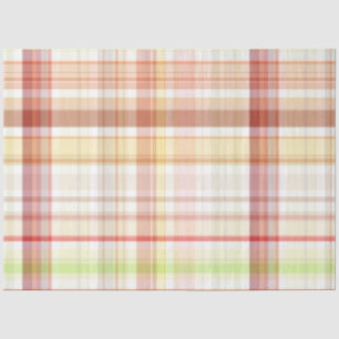 Autumn Plaid Series Design 28 Tissue Paper