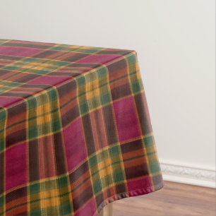 Autumn Plaid  Tablecloth