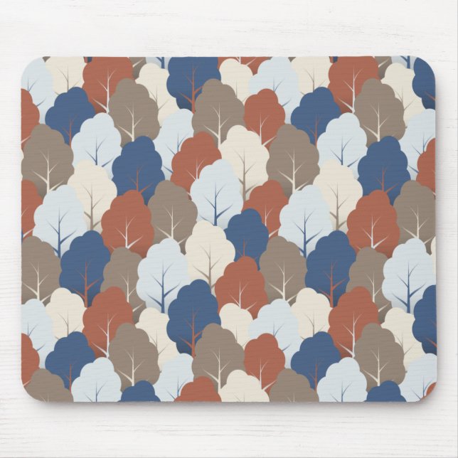 Autumn Poplar Medley Mouse Pad (Front)